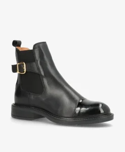 Dame Shoedesign Copenhagen BEATRICE LP - læder-lak - Ankelstøvler Dame