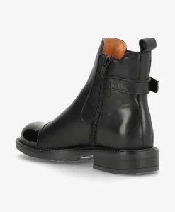 Dame Shoedesign Copenhagen BEATRICE LP - læder-lak - Ankelstøvler Dame
