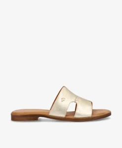 Dame Shoedesign Copenhagen BECCA L - laminat læder - Sliders