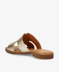 Dame Shoedesign Copenhagen BECCA L - laminat læder - Sliders