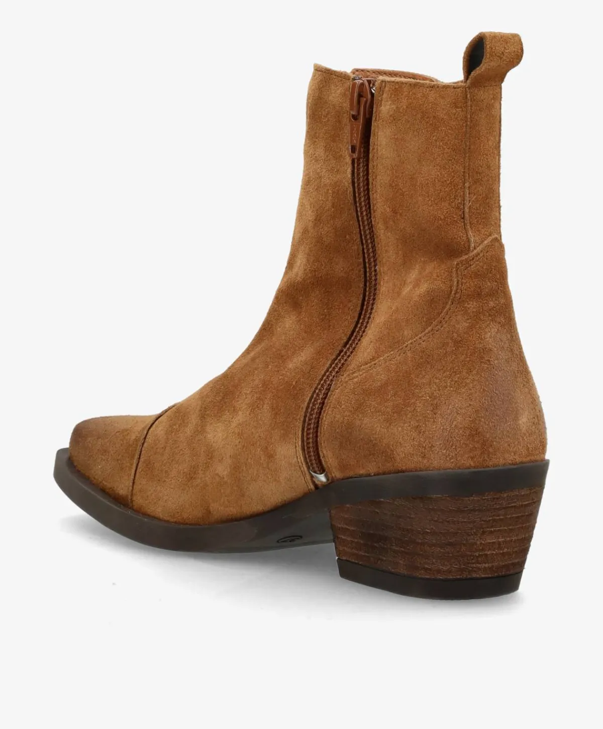 Dame Shoedesign Copenhagen CALAMITY - Ruskindsstøvle Western - Lys Brun