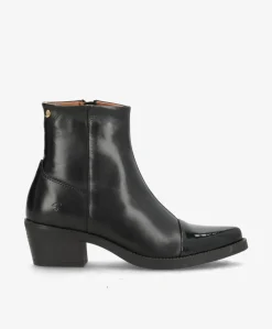 Dame Shoedesign Copenhagen CARMINA P - lak læder - Western støvler Dame