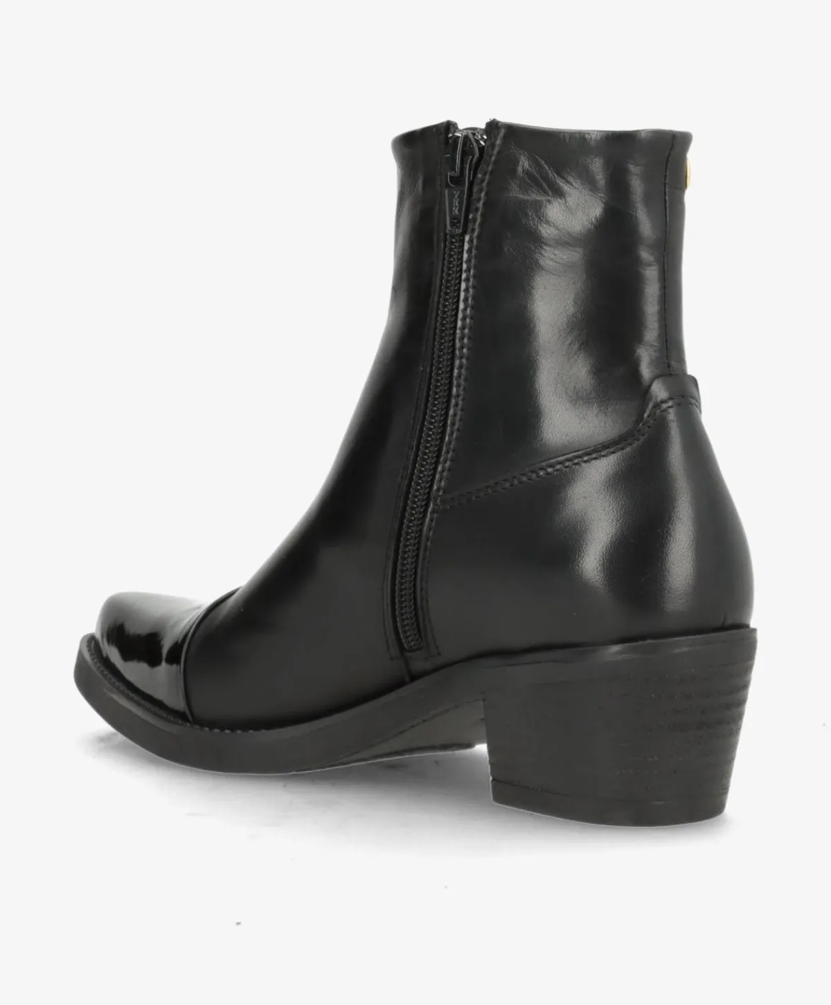 Dame Shoedesign Copenhagen CARMINA P - lak læder - Western støvler Dame