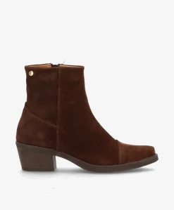 Dame Shoedesign Copenhagen CARMINA S - ruskind - Western støvler Dame