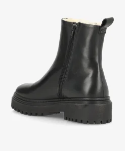 Dame phenumb copenhagen CASABLANCA ZIP Warm - Dame Ankelstøvle med foer - læder