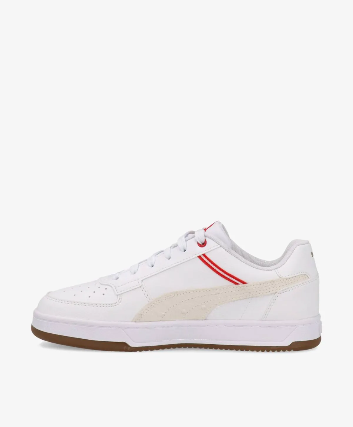 Dame Puma Caven 2.0 Retro - Sneakers Dame - Hvid/rød