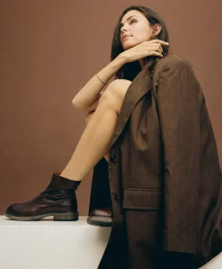 Dame Shoedesign Copenhagen DAHLIA - Ankelstøvle - Mørk brun