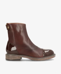 Dame Shoedesign Copenhagen DAHLIA P - Ankelstøvle - med lak