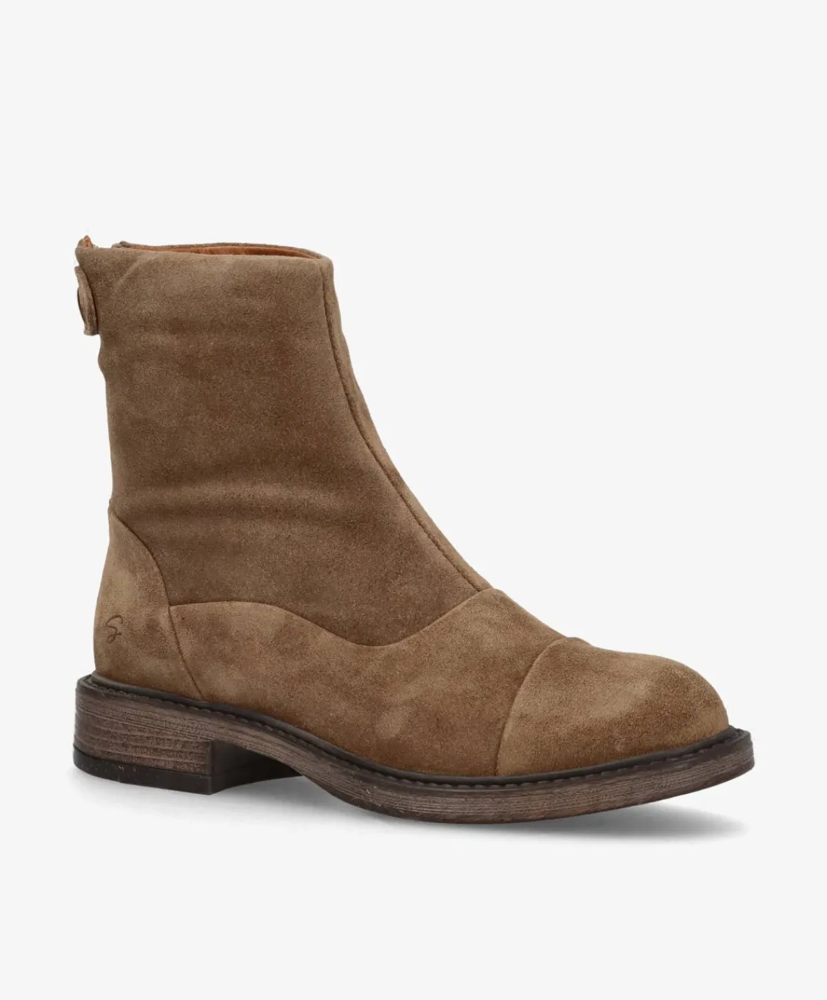 Dame Shoedesign Copenhagen DAHLIA S - Dame Ankelstøvler - ruskind oil