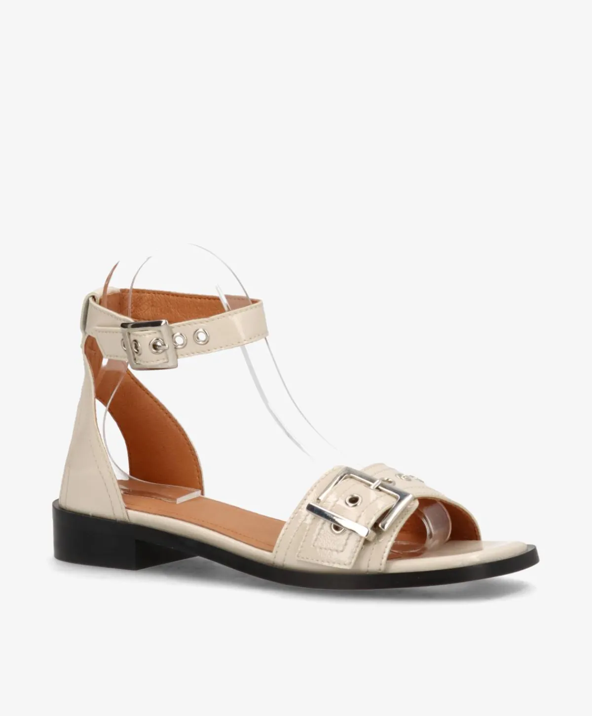 Dame phenumb copenhagen DESIRE P - lak læder - Sandaler med lav hæl Dame