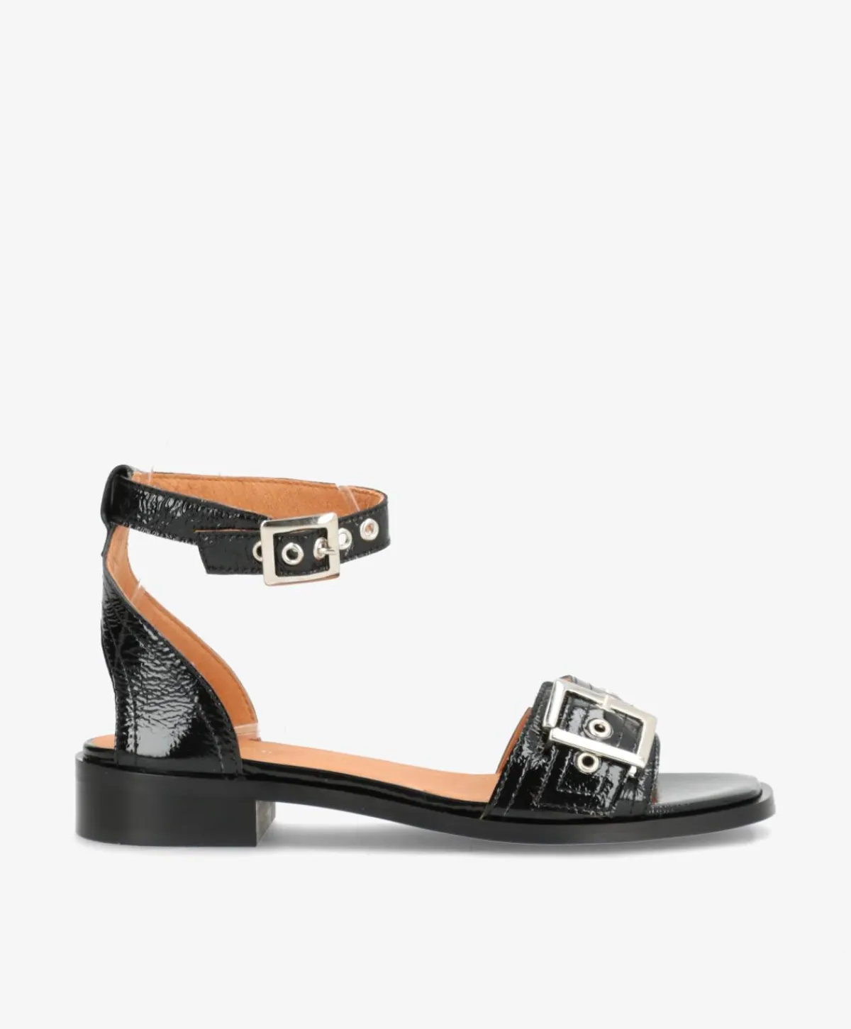 Dame phenumb copenhagen DESIRE P - lak læder - Sandaler med lav hæl Dame