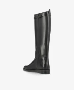 Dame phenumb copenhagen EQUESTRA LONG - Sort læder - Lang støvle Dame
