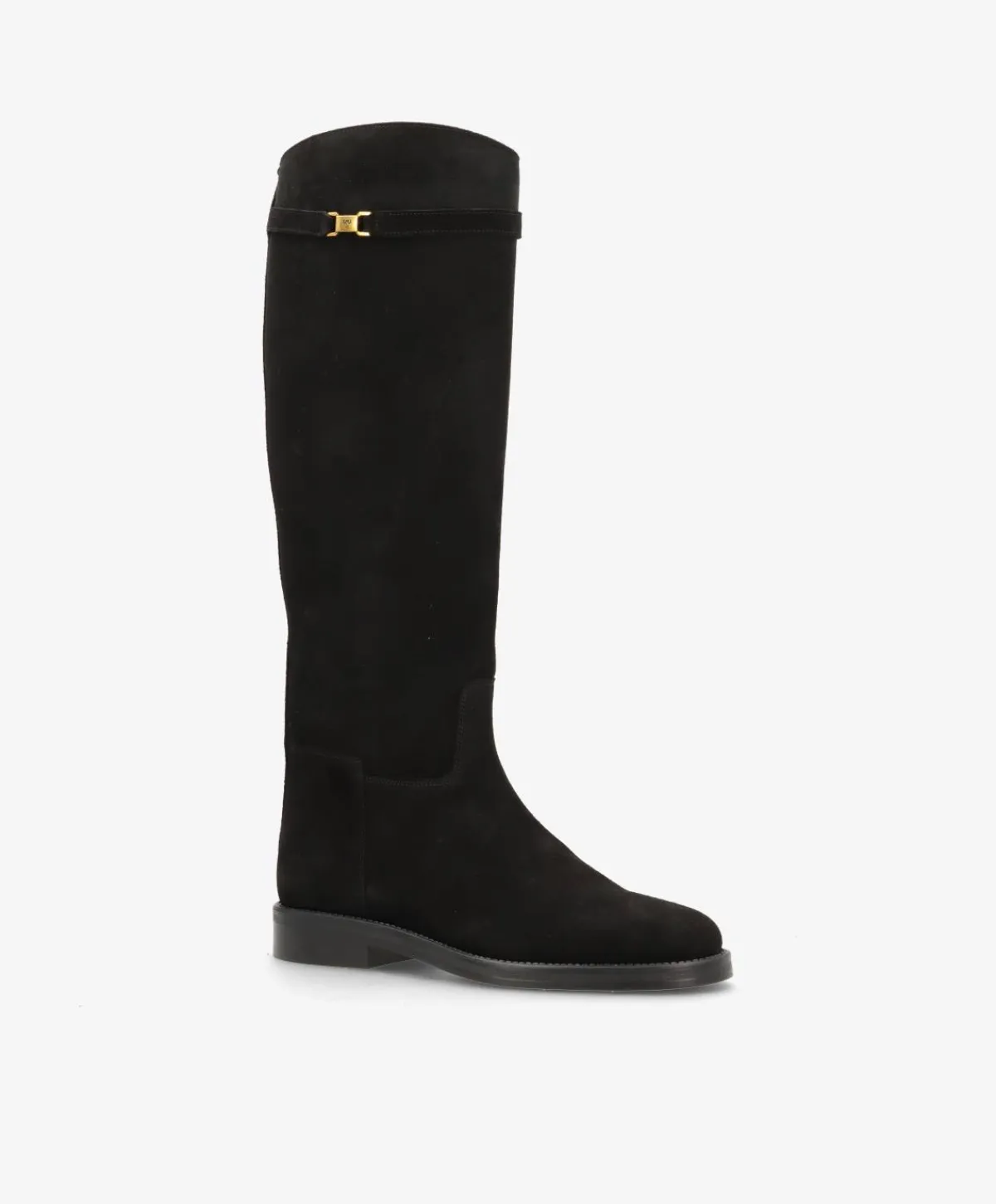 Dame phenumb copenhagen EQUESTRA LONG S - Sort ruskind - Lang støvle Dame