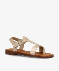 Dame Shoedesign Copenhagen EVITA - Sandal - croco