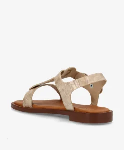 Dame Shoedesign Copenhagen EVITA - Sandal - croco
