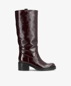 Dame phenumb copenhagen EXPOSED LONG P - lak læder - Lang støvle Dame