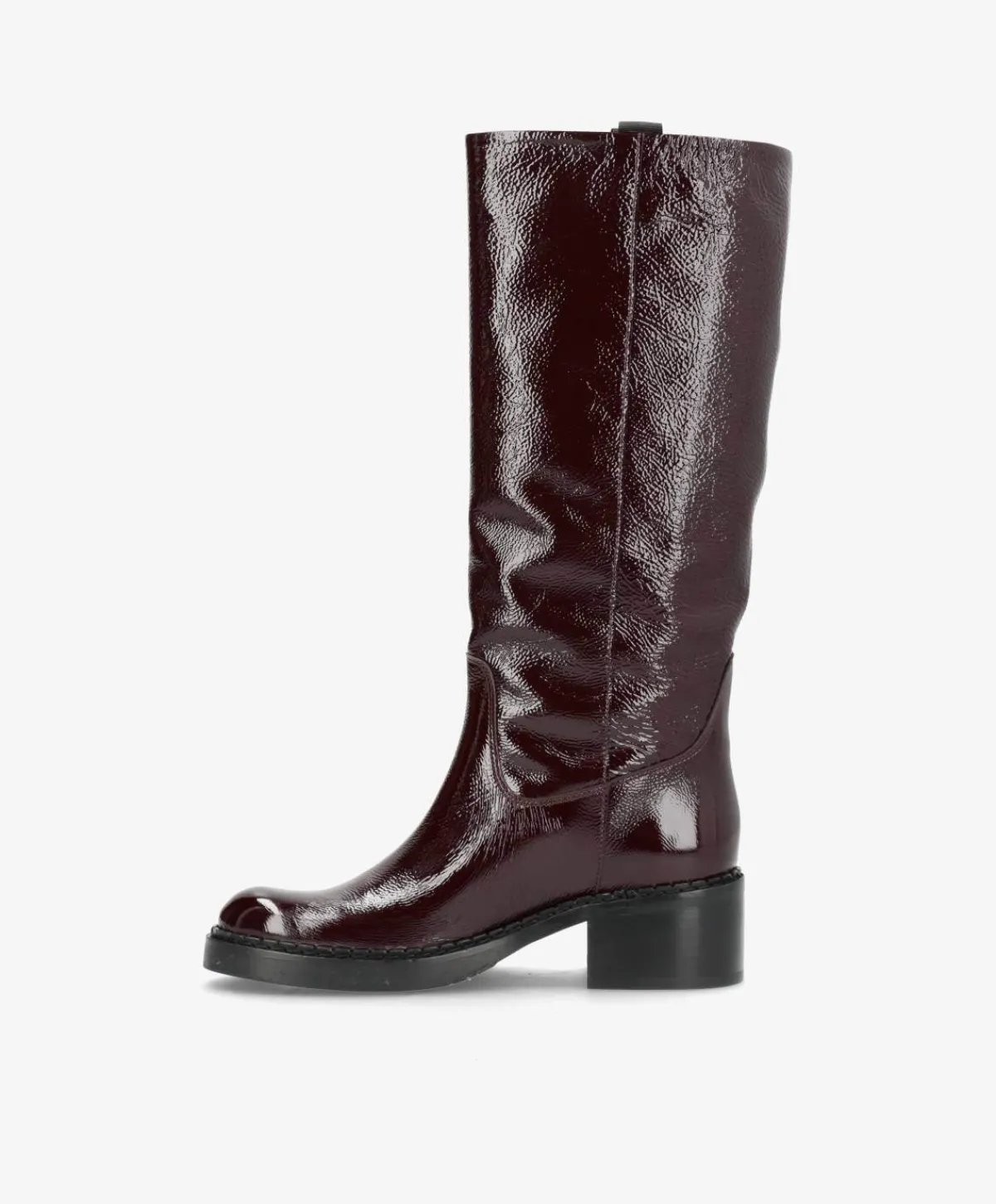 Dame phenumb copenhagen EXPOSED LONG P - lak læder - Lang støvle Dame