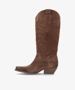 Dame phenumb copenhagen FRANKIE S - Cowboystøvle lang - Mørk Brun