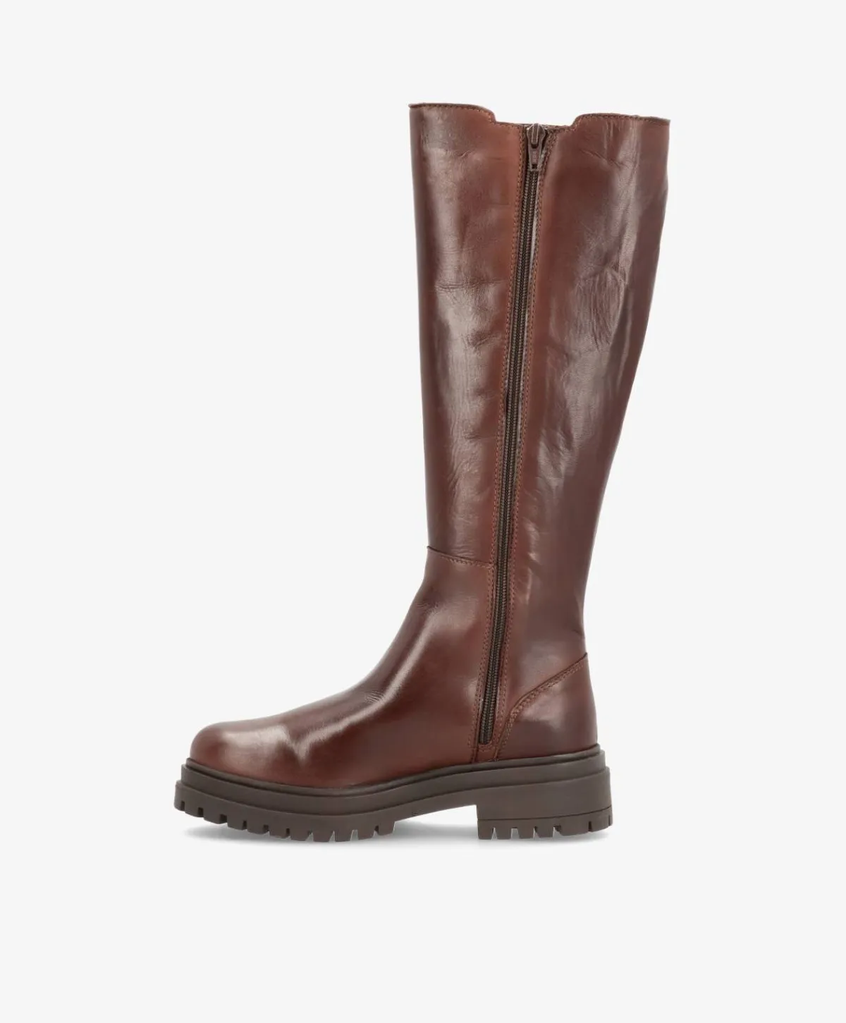 Dame Shoedesign Copenhagen HASTA LA VISTA - Lang støvle - Mørk brun