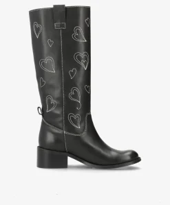 Dame phenumb copenhagen HEARTSCAPE LONG H - Dame Lang støvle - læder