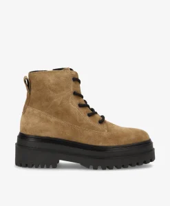 Dame phenumb copenhagen JOLENE - Dame Ankelstøvle - Ruskind - Desert