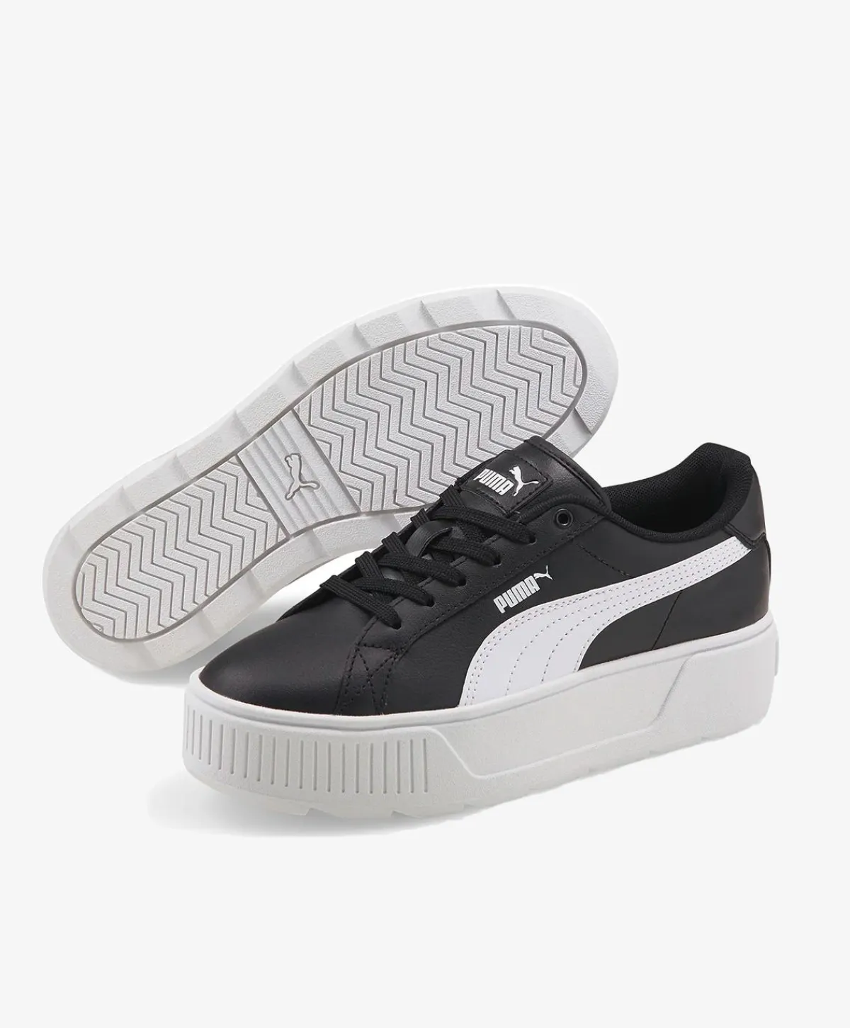 Dame Puma Karmen L - Dame Sneakers - Black/White