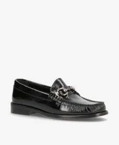 Dame phenumb copenhagen KENSINGTON P - Dame loafer - Sort lak læder