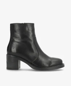 Dame Shoedesign Copenhagen KIRAN Sort - Høj støvle med hæl - læder