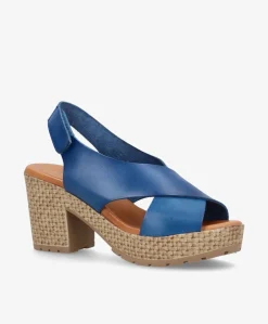 Dame Shoedesign Copenhagen LOUISE - Sandal - Blå