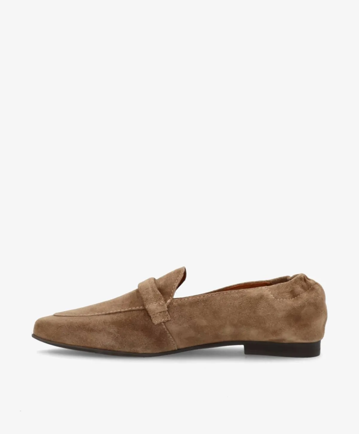 Dame Shoedesign Copenhagen LUCY S - ruskind - Loafers med spids Dame