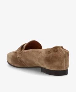 Dame Shoedesign Copenhagen LUCY S - ruskind - Loafers med spids Dame