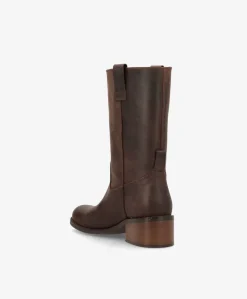 Dame phenumb copenhagen MARTINA - Mellemlang støvle dame - Mørkebrun læder