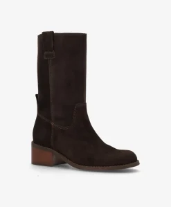 Dame phenumb copenhagen MARTINA S - Mørkebrun ruskind - Høj støvle Dame