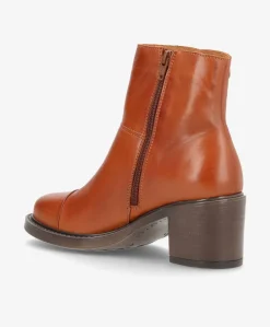 Dame Shoedesign Copenhagen MARY - Ankel støvle med hæl - læder