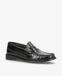 Dame phenumb copenhagen MAYFAIR P - Dame loafer - Sort lak læder