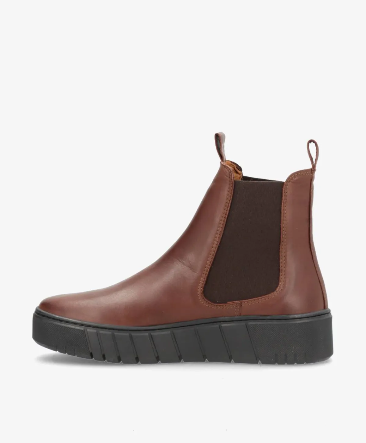 Dame Shoedesign Copenhagen MOOVED BLK - læder - Chelsea støvler Dame