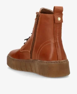 Dame Shoedesign Copenhagen MOOVED LACE - læder - Snørestøvler Dame