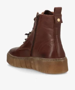 Dame Shoedesign Copenhagen MOOVED LACE - læder - Snørestøvler Dame