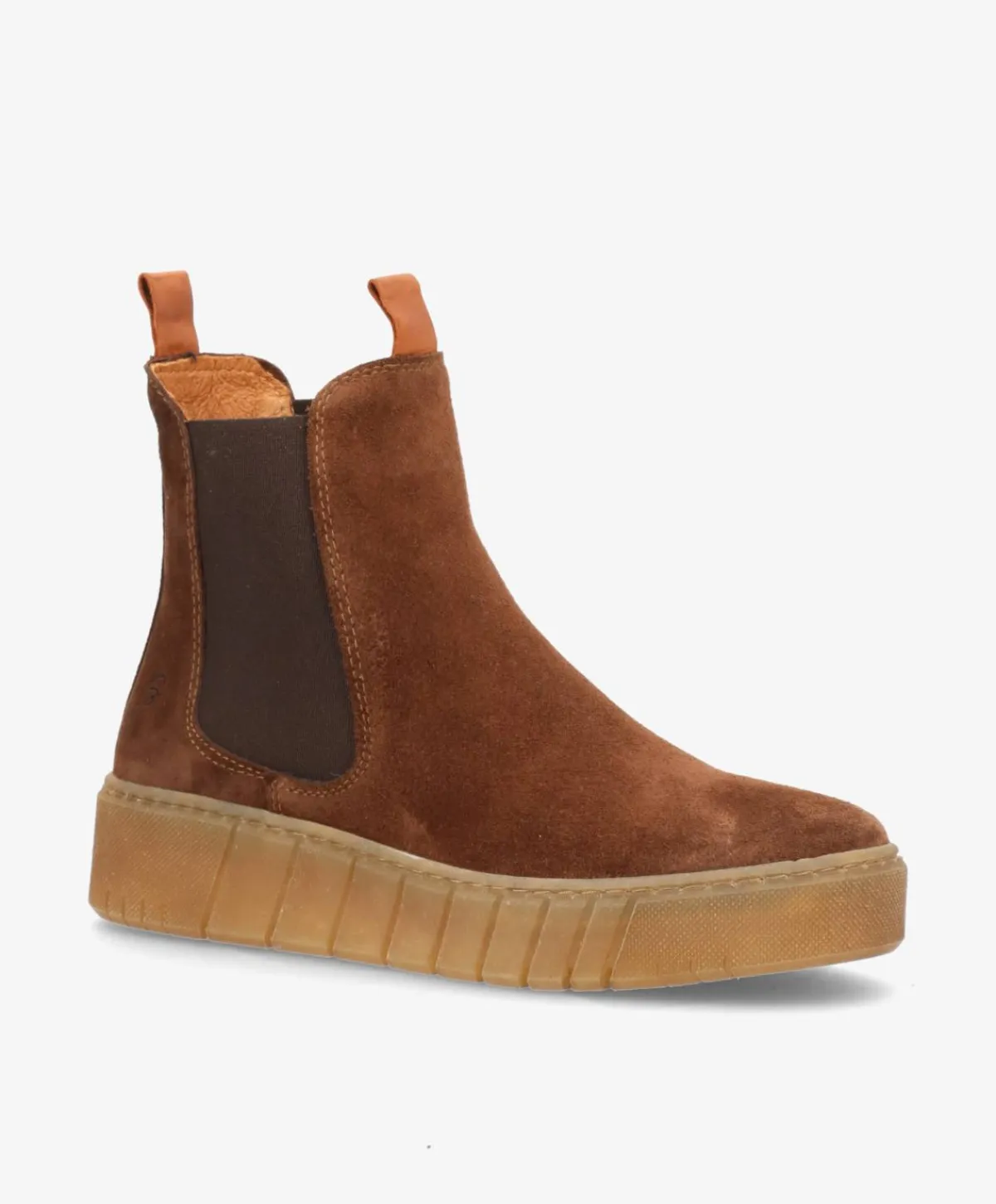 Dame Shoedesign Copenhagen MOOVED S - ruskind - Chelsea støvler Dame