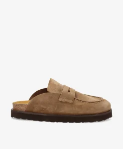 Dame phenumb copenhagen OCTAVIA - Taupe ruskind - Mules Dame