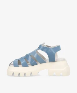 Dame phenumb copenhagen REBEL P - Sandal - Blue pastel