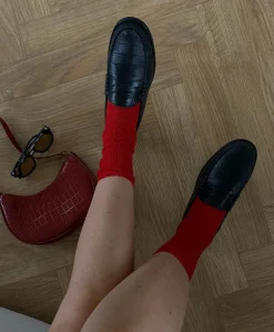 Dame phenumb copenhagen REGENT C - Dame loafer - Sort læder croco