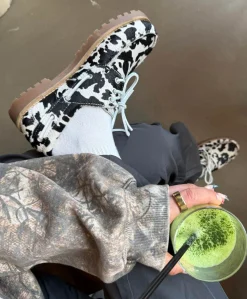 Dame phenumb copenhagen RUDDER X Ha - - Pony hair læder - Sejlersko