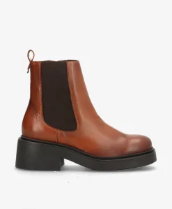 Dame Shoedesign Copenhagen SADDLE - læder - Chelsea støvler Dame