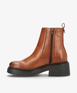 Dame Shoedesign Copenhagen SADDLE - læder - Chelsea støvler Dame