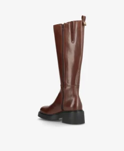 Dame Shoedesign Copenhagen SADDLE LONG - læder - Lange støvler Dame