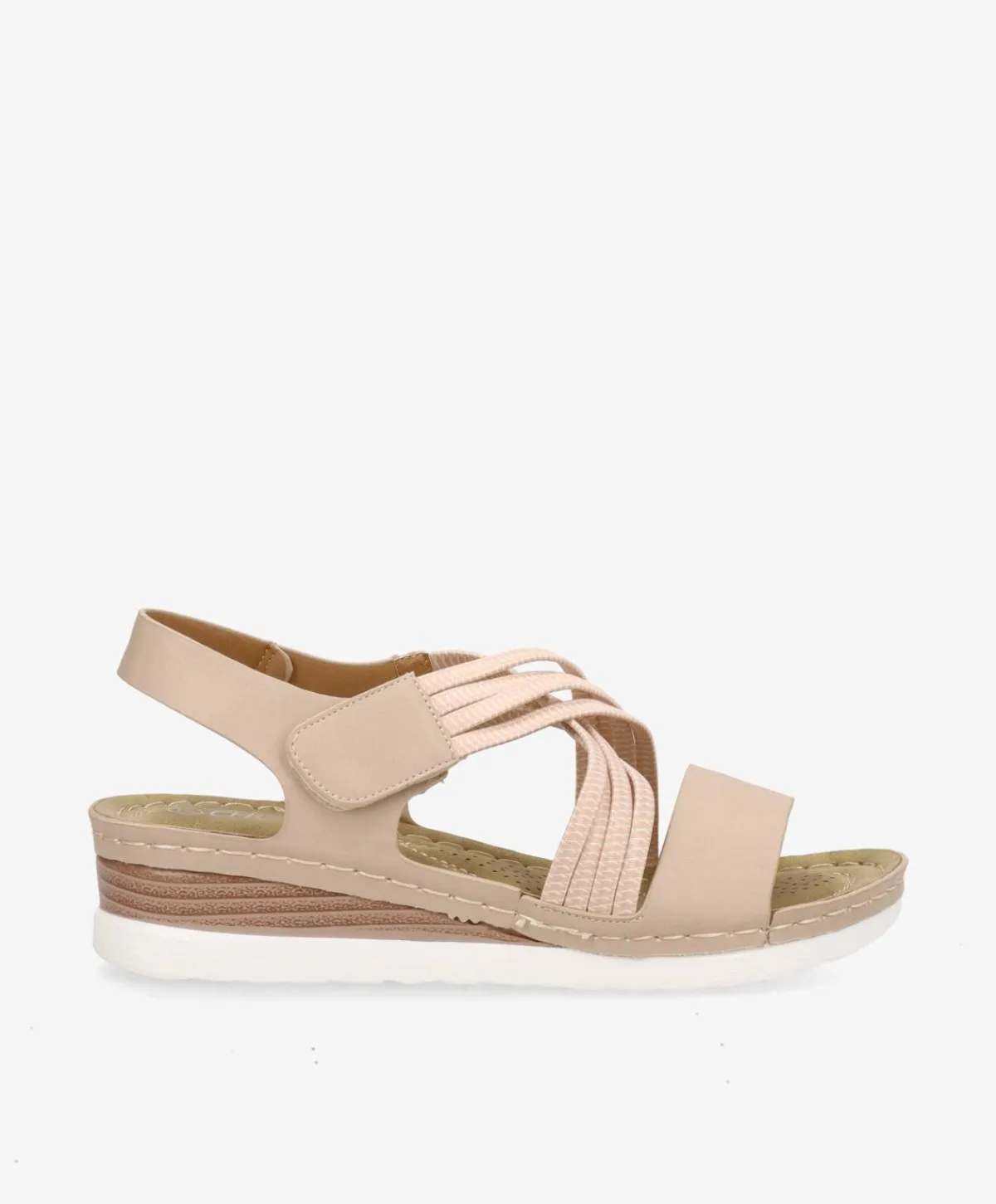 Dame Havanna Shoes Sandal - Beige - N24-1059