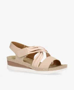 Dame Havanna Shoes Sandal - Beige - N24-1059