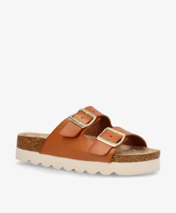 Dame Duffy SARTANO QUATTRO - Sandal dame - Brun