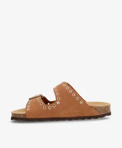 Dame Shoedesign Copenhagen SKYLAR S - ruskind - Sliders Dame